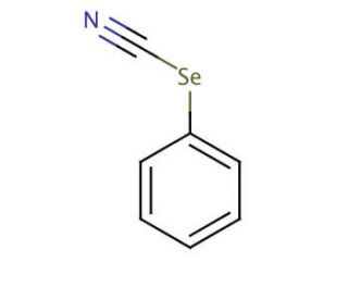 Phenyl selenocyanate (CAS 2179-79-5) - chemical structure image