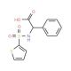 Phenyl[(thien-2-ylsulfonyl)amino]acetic acid - chemical structure image