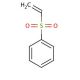 Phenyl vinyl sulfone (CAS 5535-48-8) - chemical structure image