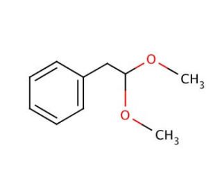 Phenylacetaldehyde dimethyl acetal (CAS 101-48-4) - chemical structure image