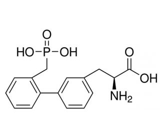 Phenylbenzene &omega;-phosphono-&alpha;-amino acid - chemical structure image