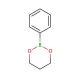 Phenylboronic acid 1,3-propanediol ester (CAS 4406-77-3) - chemical structure image