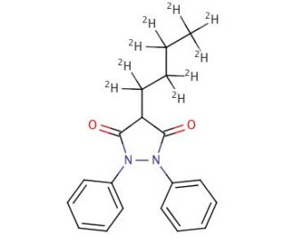 Phenylbutazone-d9 (CAS 1189479-75-1) - chemical structure image