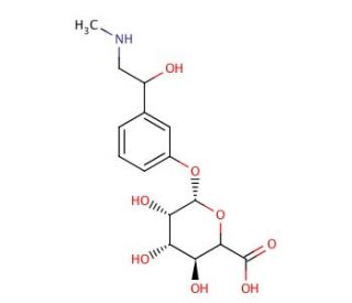 Phenylephrine Glucuronide - chemical structure image