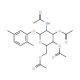 Phenylethyl 2-acetamido-3,4,6-tri-O-acetyl-2-deoxy-b-D-glucopyranoside (CAS 197574-92-8) - chemical structure image