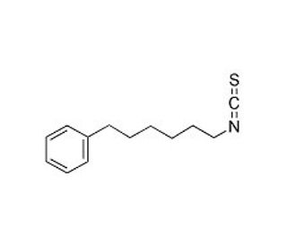 Phenylhexyl isothiocyanate (CAS 133920-06-6) - chemical structure image