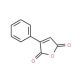 Phenylmaleic anhydride (CAS 36122-35-7) - chemical structure image
