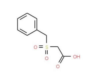 Phenylmethanesulfonyl-acetic acid (CAS 28203-59-0) - chemical structure image