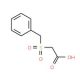 Phenylmethanesulfonyl-acetic acid (CAS 28203-59-0) - chemical structure image