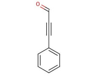 Phenylpropargyl aldehyde (CAS 2579-22-8) - chemical structure image