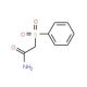 (Phenylsulfonyl)acetamide (CAS 35008-50-5) - chemical structure image