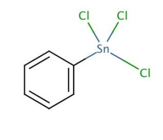 Phenyltin trichloride (CAS 1124-19-2) - chemical structure image