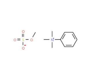 Phenyltrimethylammonium methosulfate (CAS 28001-58-3) - chemical structure image