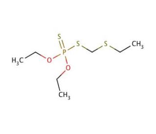 Phorate (CAS 298-02-2) - chemical structure image