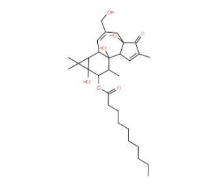 Phorbol-12-Decanoate (CAS 76423-68-2) - chemical structure image
