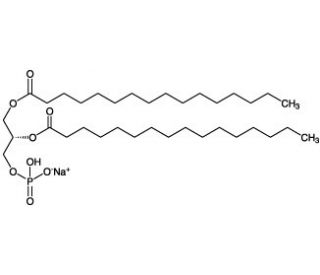 Phosphatidic Acid, Dipalmitoyl (CAS 169051-60-9) - chemical structure image
