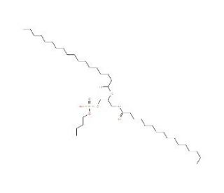 Phosphatidylbutanol - chemical structure image