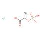 Phosphoenolpyruvic acid, monopotassium salt (CAS 4265-07-0) - chemical structure image