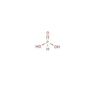 Phosphorous acid, 50 % Solution (CAS 13598-36-2) - chemical structure image