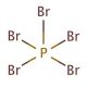 Phosphorus pentabromide (CAS 7789-69-7) - chemical structure image