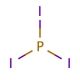 Phosphorus triiodide (CAS 13455-01-1) - chemical structure image