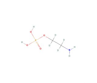 Phosphorylethanolamine-d4 - chemical structure image