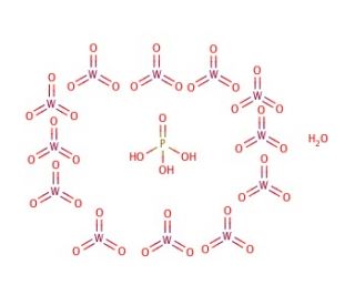 Phosphotungstic acid (CAS 12501-23-4) - chemical structure image