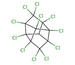Photomirex (CAS 39801-14-4) - chemical structure image