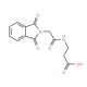 Pht-Gly-beta-Ala-OH (CAS 17896-84-3) - chemical structure image