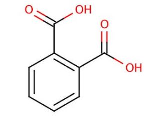 Phthalic acid (CAS 88-99-3) - chemical structure image