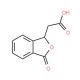 Phthalide-3-acetic acid (CAS 4743-58-2) - chemical structure image