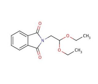 Phthalimidoacetaldehyde diethyl acetal (CAS 78902-09-7) - chemical structure image