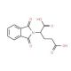 Phthaloyl-DL-glutamic acid (CAS 2301-52-2) - chemical structure image