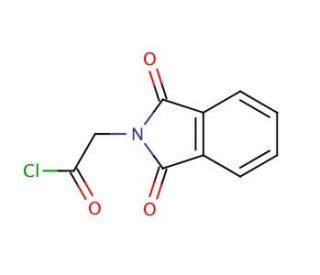 Phthalylglycyl chloride (CAS 6780-38-7) - chemical structure image