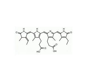 Phycocyanobilin (CAS 20298-86-6) - chemical structure image