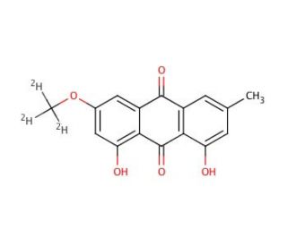 Physcion-d3 - chemical structure image
