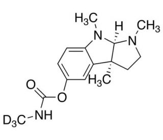 Physostigmine-d3 (CAS 57-47-6 (unlabeled)) - chemical structure image