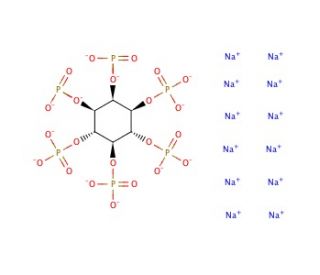 Phytic acid sodium salt (CAS 14306-25-3) - chemical structure image