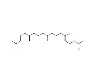 Phytyl Acetate (cis- and trans- mixture) (CAS 10236-16-5) - chemical structure image