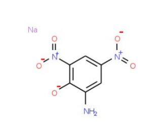 Picramic Acid Sodium Salt (CAS 831-52-7) - chemical structure image