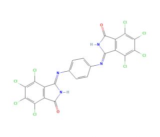 Pigment Yellow 110 - chemical structure image