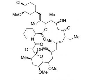 Pimecrolimus (CAS 137071-32-0) - chemical structure image