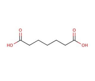 Pimelic acid (CAS 111-16-0) - chemical structure image
