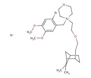 Pinaverium Bromide (CAS 53251-94-8) - chemical structure image