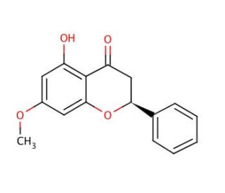 Pinostrobin (CAS 480-37-5) - chemical structure image