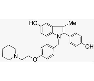 Pipendoxifene (CAS 198480-55-6) - chemical structure image
