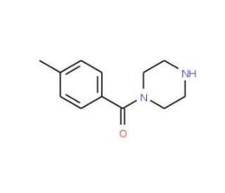 Piperazin-1-yl-p-tolyl-methanone (CAS 111752-26-2) - chemical structure image