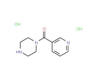 Piperazin-1-yl-pyridin-3-yl-methanone dihydrochloride - chemical structure image