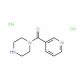 Piperazin-1-yl-pyridin-3-yl-methanone dihydrochloride - chemical structure image