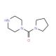 Piperazin-1-yl-pyrrolidin-1-yl-methanone (CAS 73331-93-8) - chemical structure image